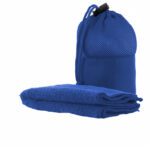 alt promocional publicitario toalla azul T362 a 45 toalla y bolso